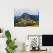 Machu Picchu Overlook Poster (Thuiskantoor)