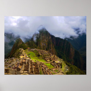 Machu Picchu Overlook Poster