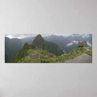 Machu Picchu Panorama Poster