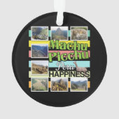 Machu Picchu Pérou Bonheur (dos)