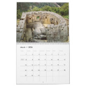 Machu Picchu Pérou Calendrier du mur 2025 (Mar 2026)