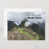 Machu Picchu, Pérou Carte postale (Devant / Derrière)