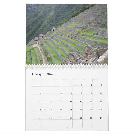 Machu Picchu Peru 2015 Agenda Kalender (Jan 2026)