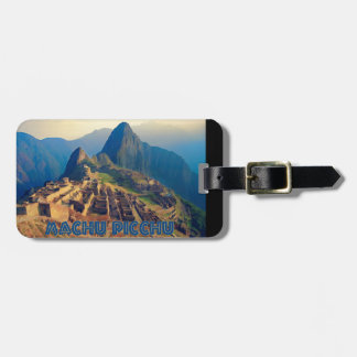 Machu Picchu Peru Bagagelabel