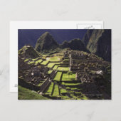 Machu Picchu, Peru Briefkaart (Voorkant / Achterkant)