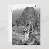 Machu Picchu Peru Briefkaart (Voorkant / Achterkant)