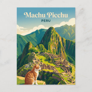 Machu Picchu Peru Briefkaart