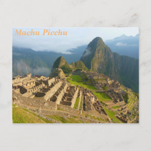 Machu Picchu, Peru Briefkaart