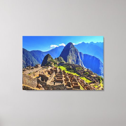 Machu Picchu - Peru Canvas Afdruk (Voorkant)