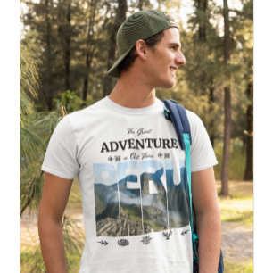 Machu Picchu Peru   Cusco, Inca, Andes, Wandelen T-shirt