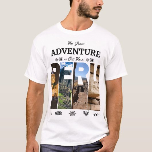 Machu Picchu Peru | Cuzco, Lima, Inca, Andes T-shirt (Voorkant)