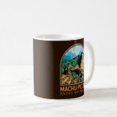 Machu Picchu Peru  Emblem Koffiemok (Voorkant rechts)