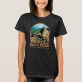 Machu Picchu Peru Emblem T-shirt (Voorkant)