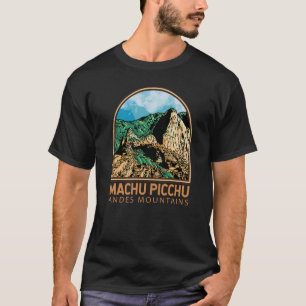 Machu Picchu Peru  Emblem T-shirt