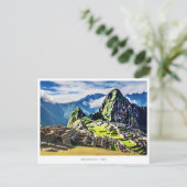 Machu Picchu, Peru Feestdagenkaart (Staand voorkant)