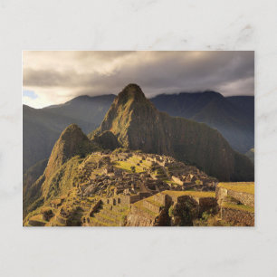 Machu Picchu, Peru    "Lost City of the Incas" Briefkaart