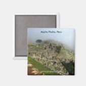 Machu Picchu, Peru Magneet (Voorkant / Achterkant)