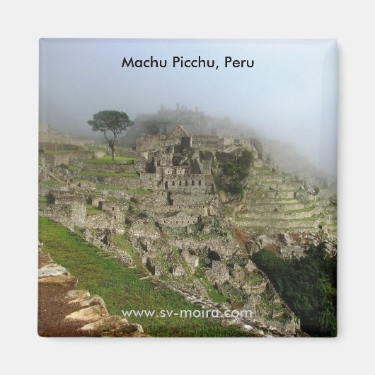 Machu Picchu, Peru Magneet (Voorkant)