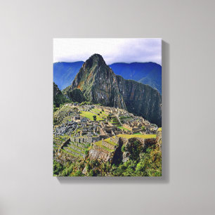 MACHU PICCHU - Peru - panorama Canvas Afdruk