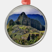 MACHU PICCHU - Peru - panorama Metalen Ornament (Voorkant)