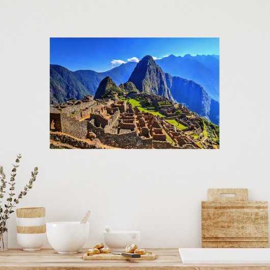 Machu Picchu - Peru Poster (Keuken)