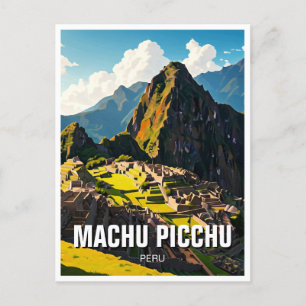 Machu Picchu Peru Reissouvenir Briefkaart