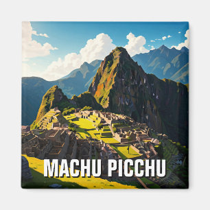 Machu Picchu Peru Reissouvenir Magneet
