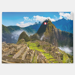Machu Picchu, Peru - Ruïnes van Inca-citadel Magneet