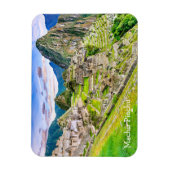 Machu Picchu Peru Schilderachtig reizen Magneet (Verticaal)
