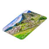 Machu Picchu Peru Schilderachtig reizen Magneet (Linkerzijde)