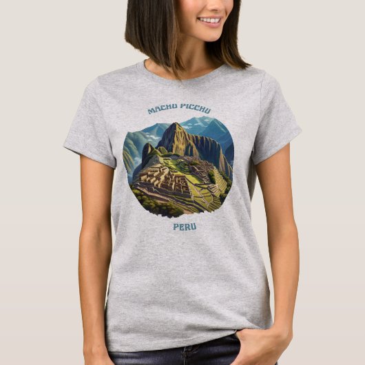 Machu Picchu, Peru T-shirt (Voorkant)