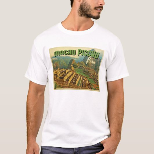 Machu Picchu Peru T-shirt (Voorkant)