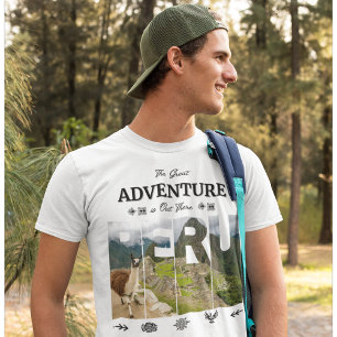 Machu Picchu Peru T-shirt Cuzco, Inca, Andes