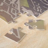 Machu Picchu Peru Travel Art Legpuzzel (Zijkant)