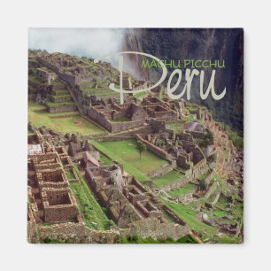 MACHU PICCHU Peru Travel Souvenir Magnet Magneet