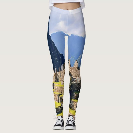 MACHU PICCHU - Peru - uitzicht Leggings (Voorkant)