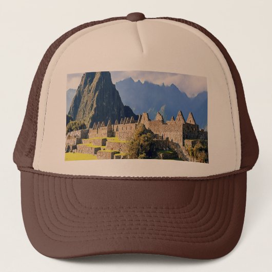 MACHU PICCHU - Peru - uitzicht Trucker Pet (Voorkant)