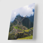 Machu Picchu, Peru Vierkante Klok (Hoek)
