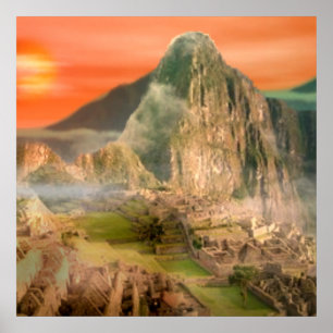 Machu Picchu poster