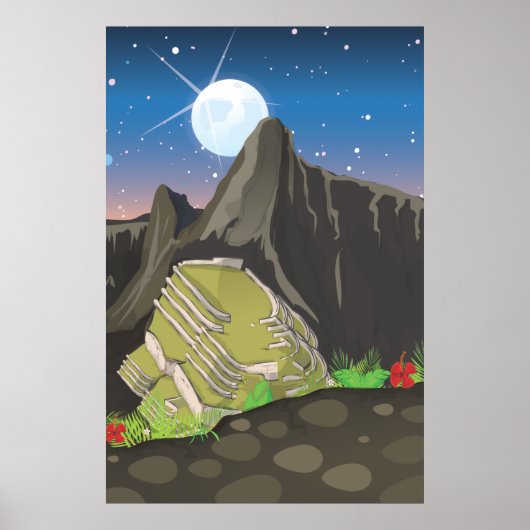 Machu Picchu Poster (Voorkant)