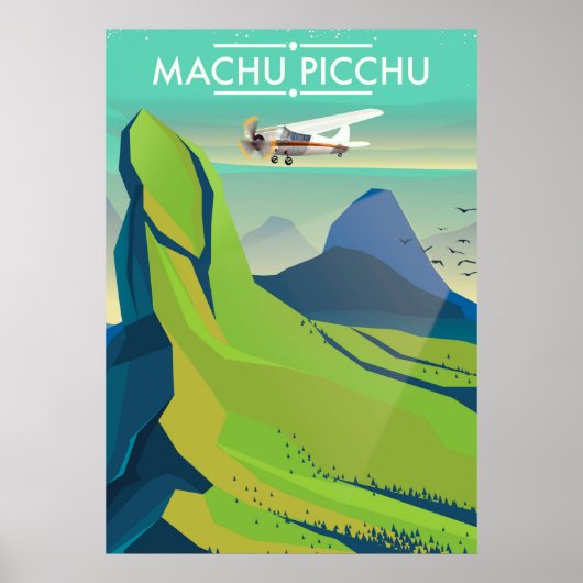 machu picchu poster Voyage de vol (Devant)