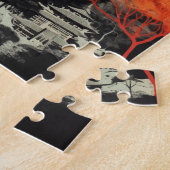 Machu Picchu Reizen Kunst  puzzel Legpuzzel (Zijkant)