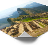Machu Picchu ruïne Poster (Hoek)