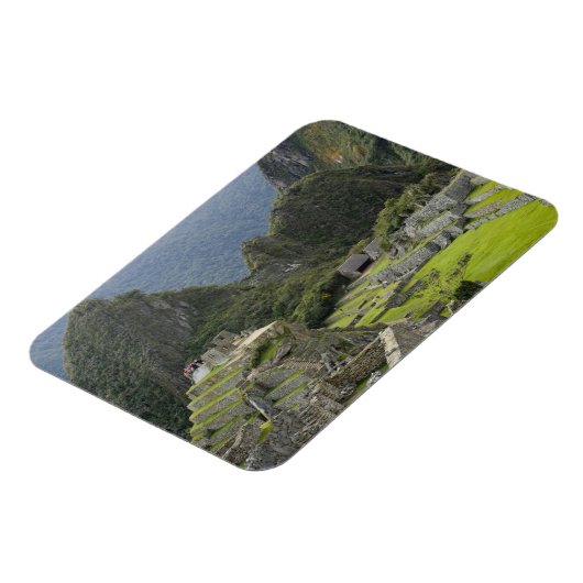 Machu Picchu, ruïnes of Inca city, Peru. 2 Magneet (Linkerzijde)