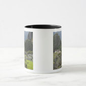 Machu Picchu, ruïnes of Inca city, Peru. 2 Mok (Midden)