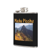 machu picchu ruïnes peru zonsopgang heupfles (Links)