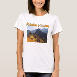 machu picchu ruïnes peru zonsopgang t-shirt