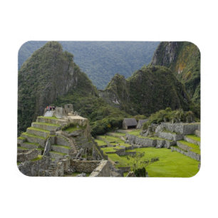 Machu Picchu, ruïnes van Inca-stad, Peru. 2 Magneet