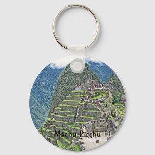 Machu Picchu Sleutelhanger