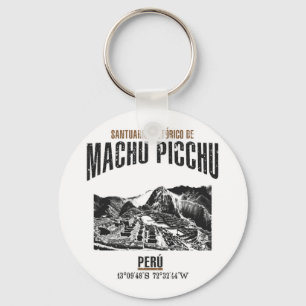 Machu Picchu Sleutelhanger